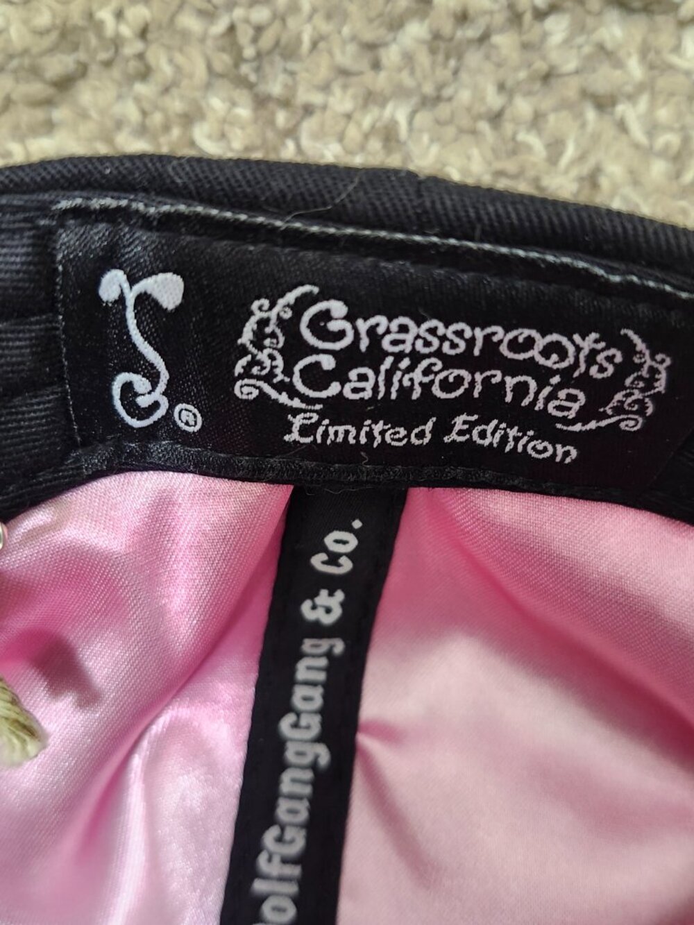 NWT Grassroots California Baseball hat - Picture 6 of 8